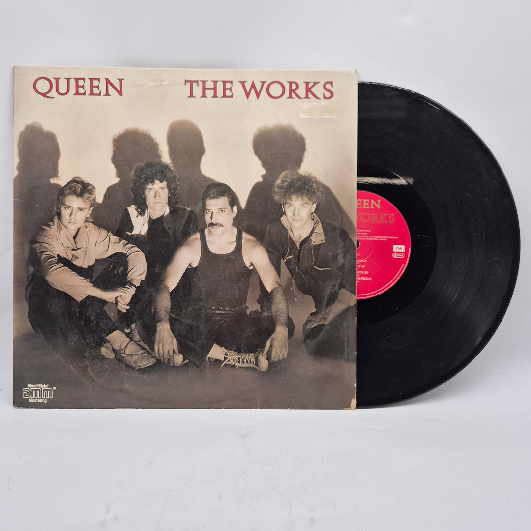 Queen The Works retro vinyl LP 80-tal