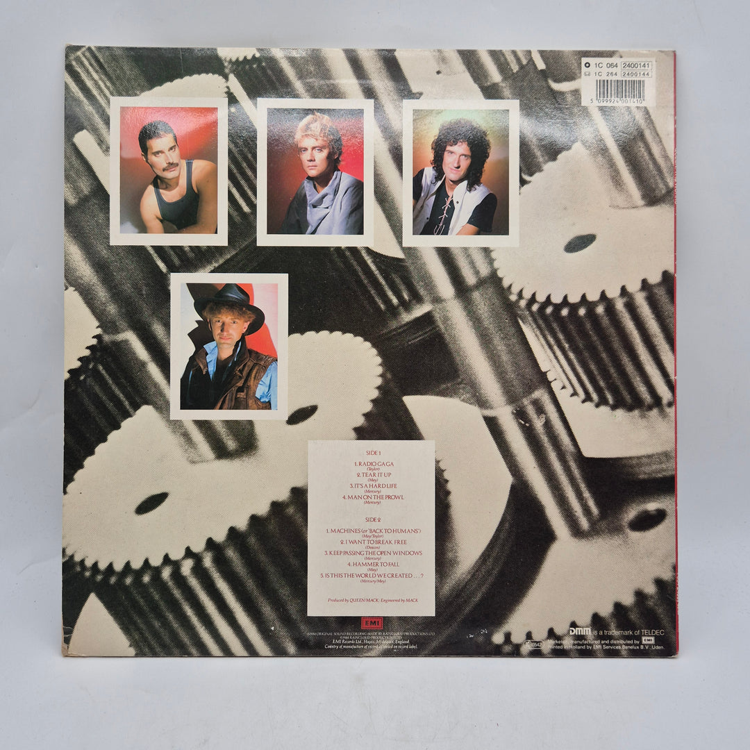 Queen The Works retro vinyl LP 80-tal