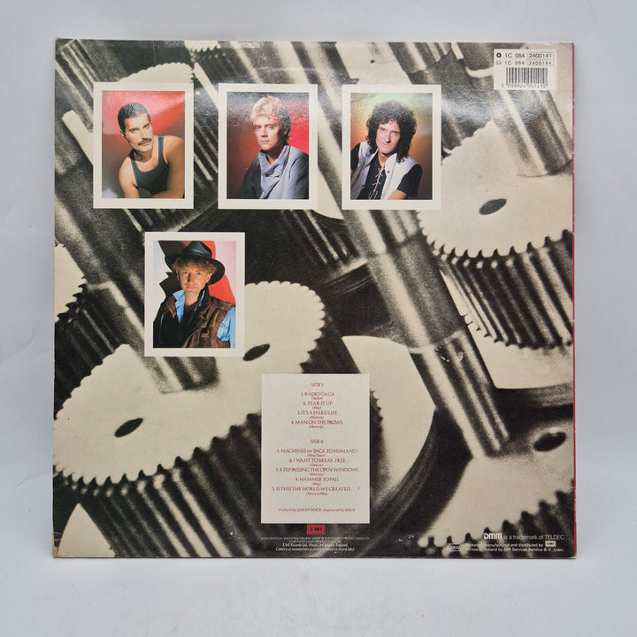 Queen The Works retro vinyl LP 80-tal