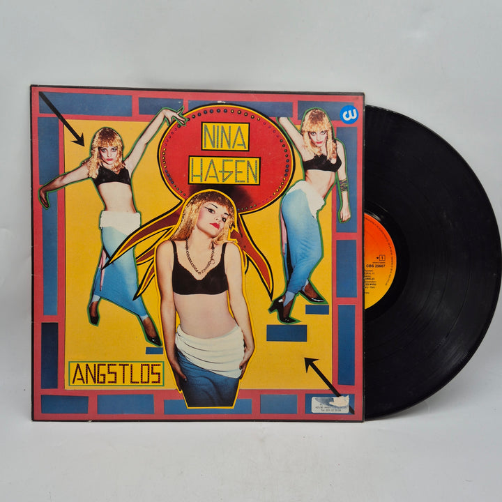 Nina Hagen Angstlos retro 80-tals LP