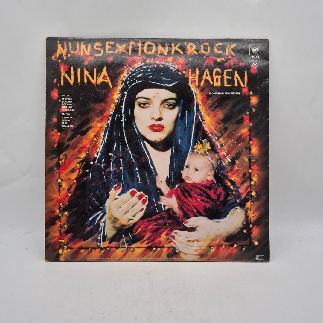Nina Hagen Nunsexmonkrock vintage LP vinyl