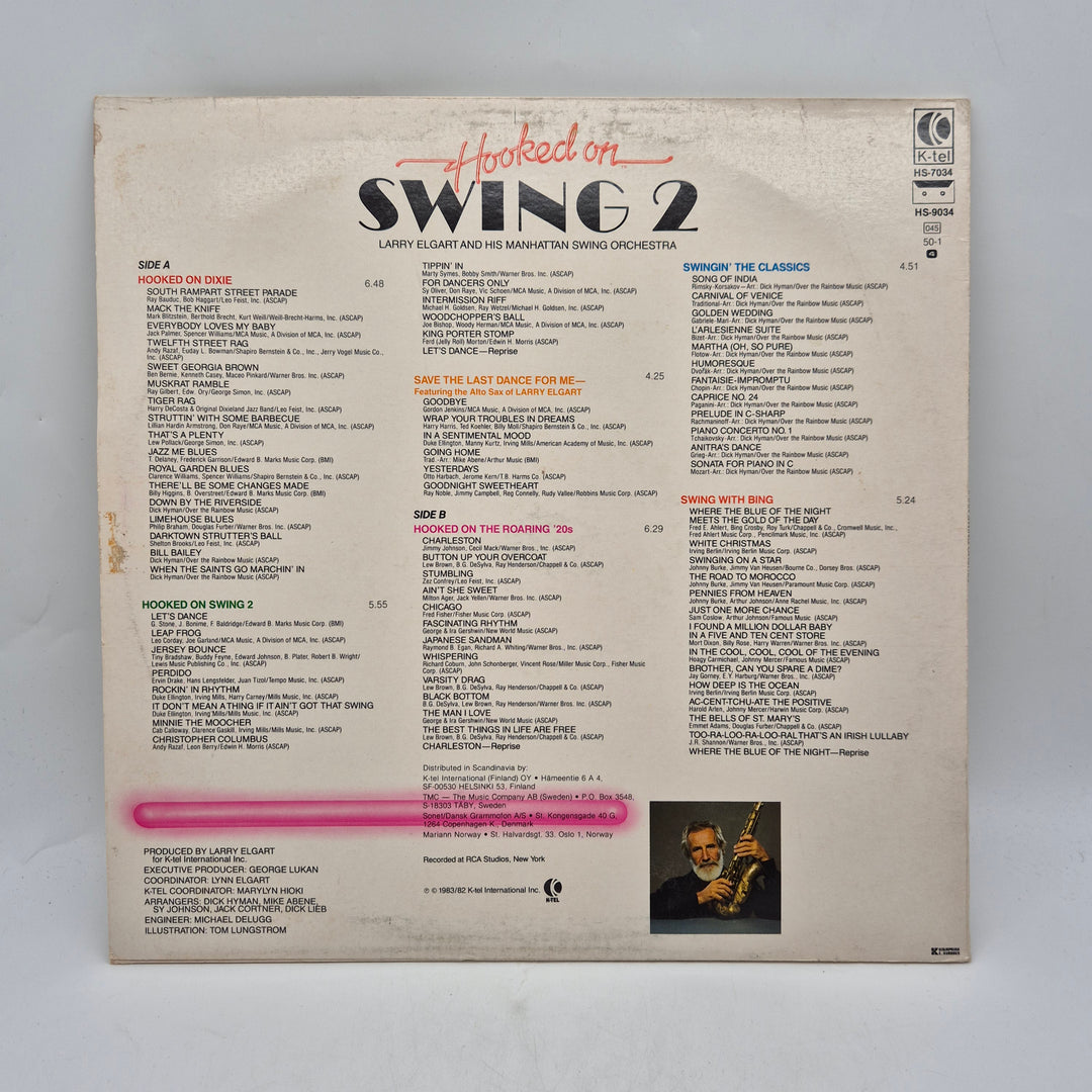 Hooked on Swing 2 vinyl LP retro