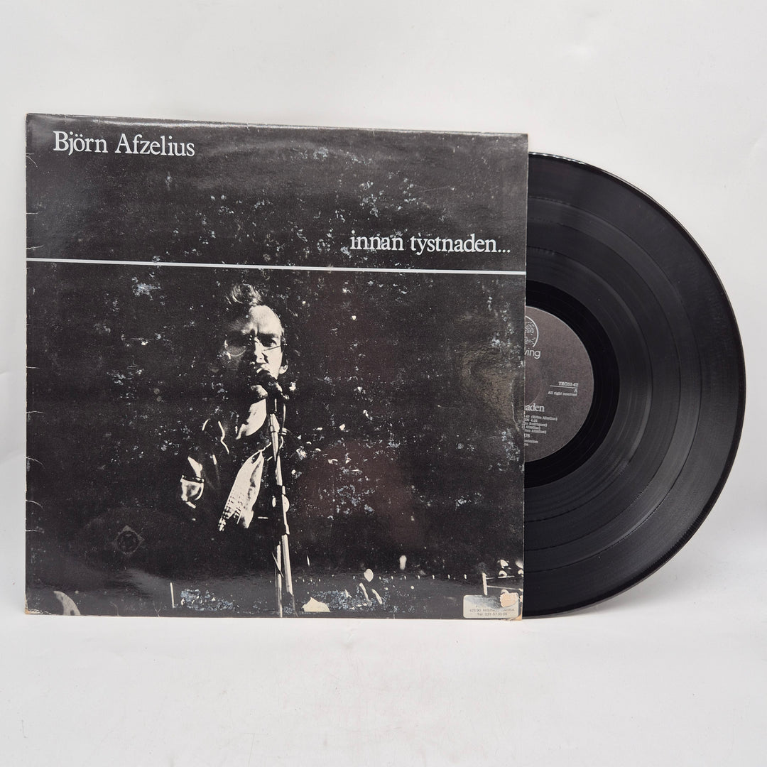 Björn Afzelius Innan tystnaden retro LP vinyl
