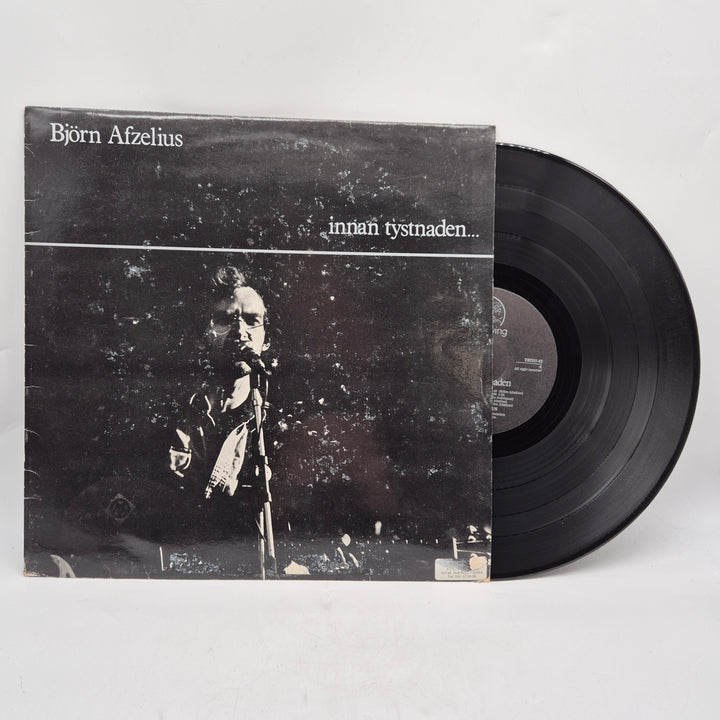 Björn Afzelius Innan tystnaden retro LP vinyl