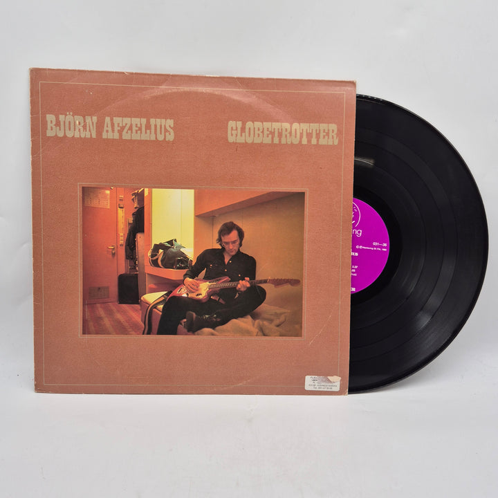 Björn Afzelius Globetrotter retro LP vinyl