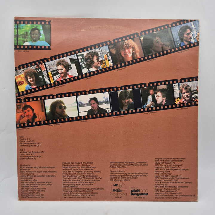 Björn Afzelius Globetrotter retro LP vinyl