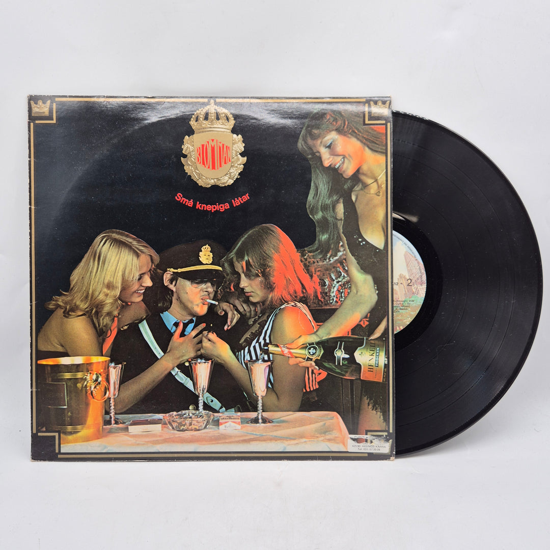 Biokvintetten Små knepiga låtar retro LP