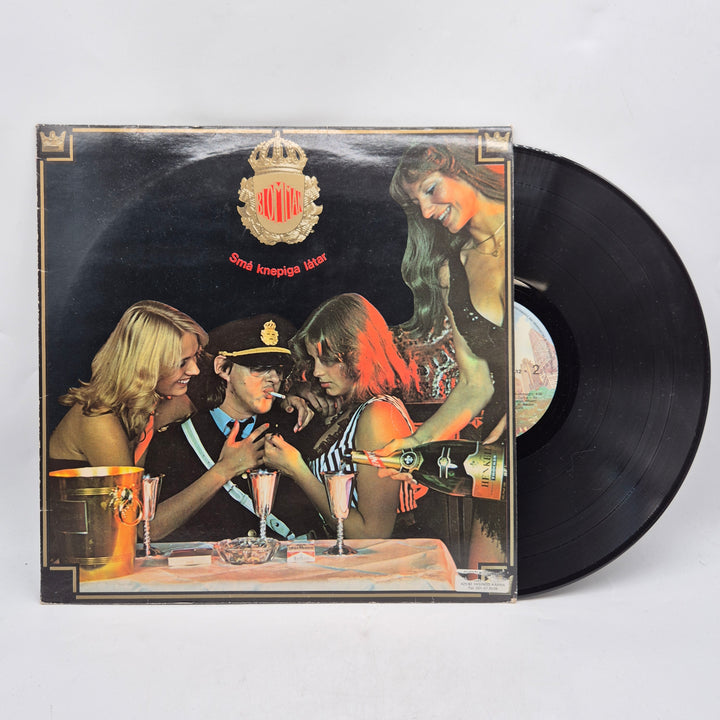 Biokvintetten Små knepiga låtar retro LP