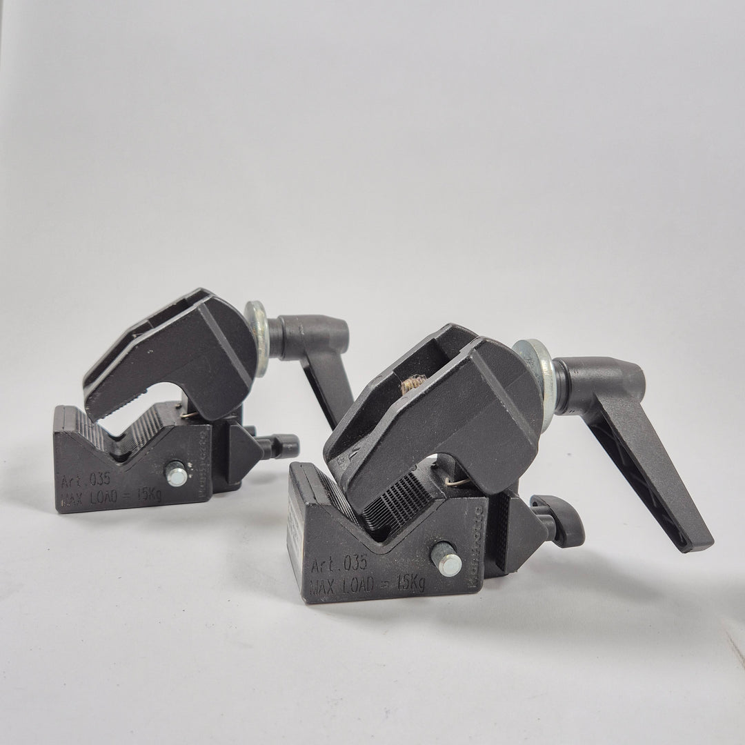 Manfrotto Super Clamp set om två