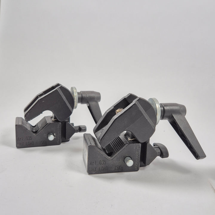 Manfrotto Super Clamp set om två