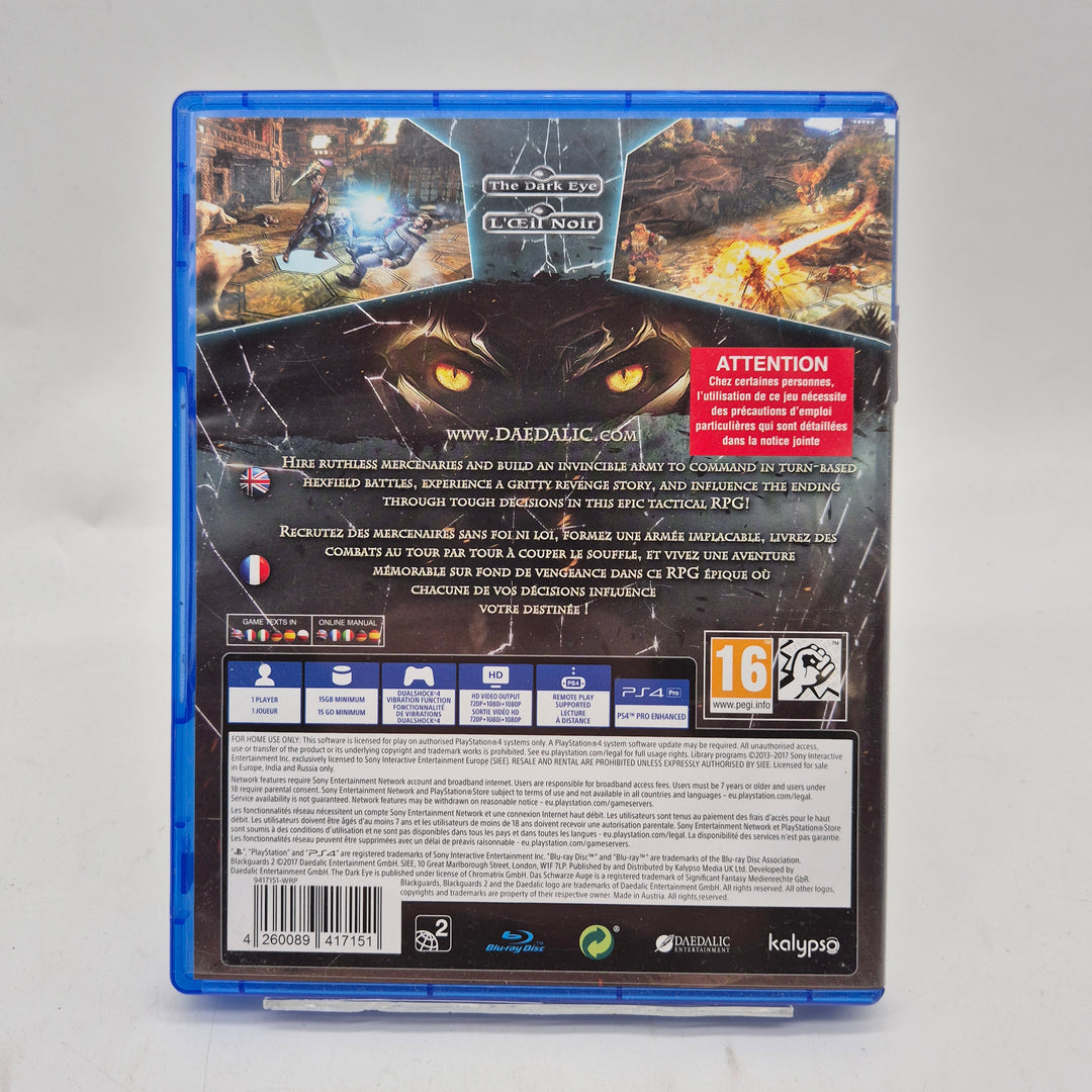 Blackguards 2 PS4 Limited Day One Edition