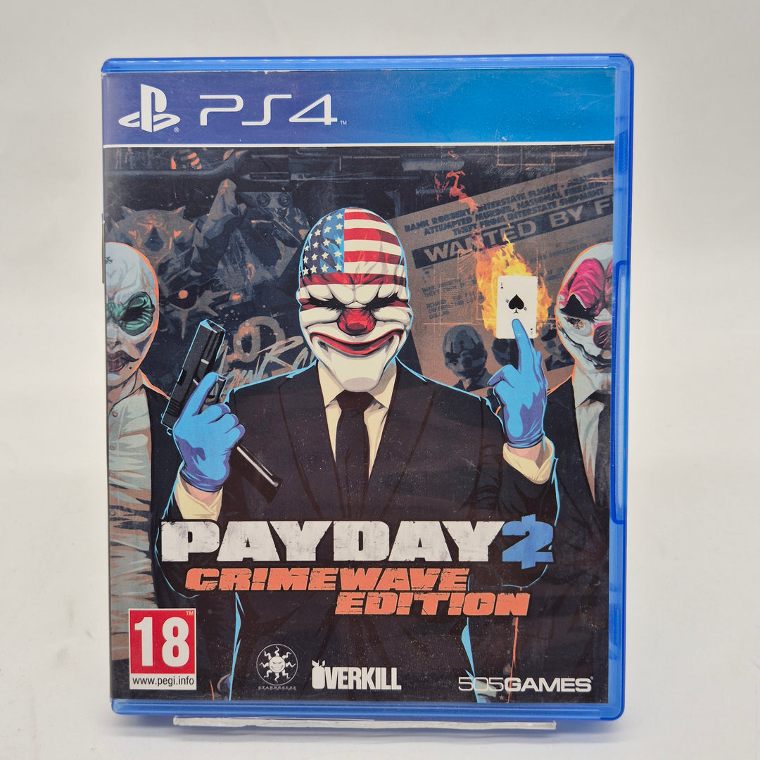 Payday 2 Crimewave Edition PS4 begagnat spel