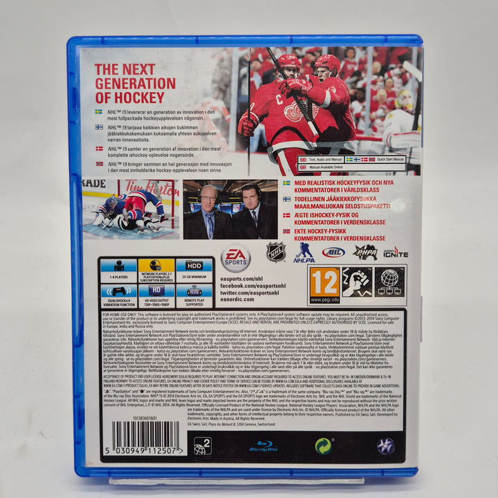 NHL 15 PS4 ishockeyspel EA Sports begagnat
