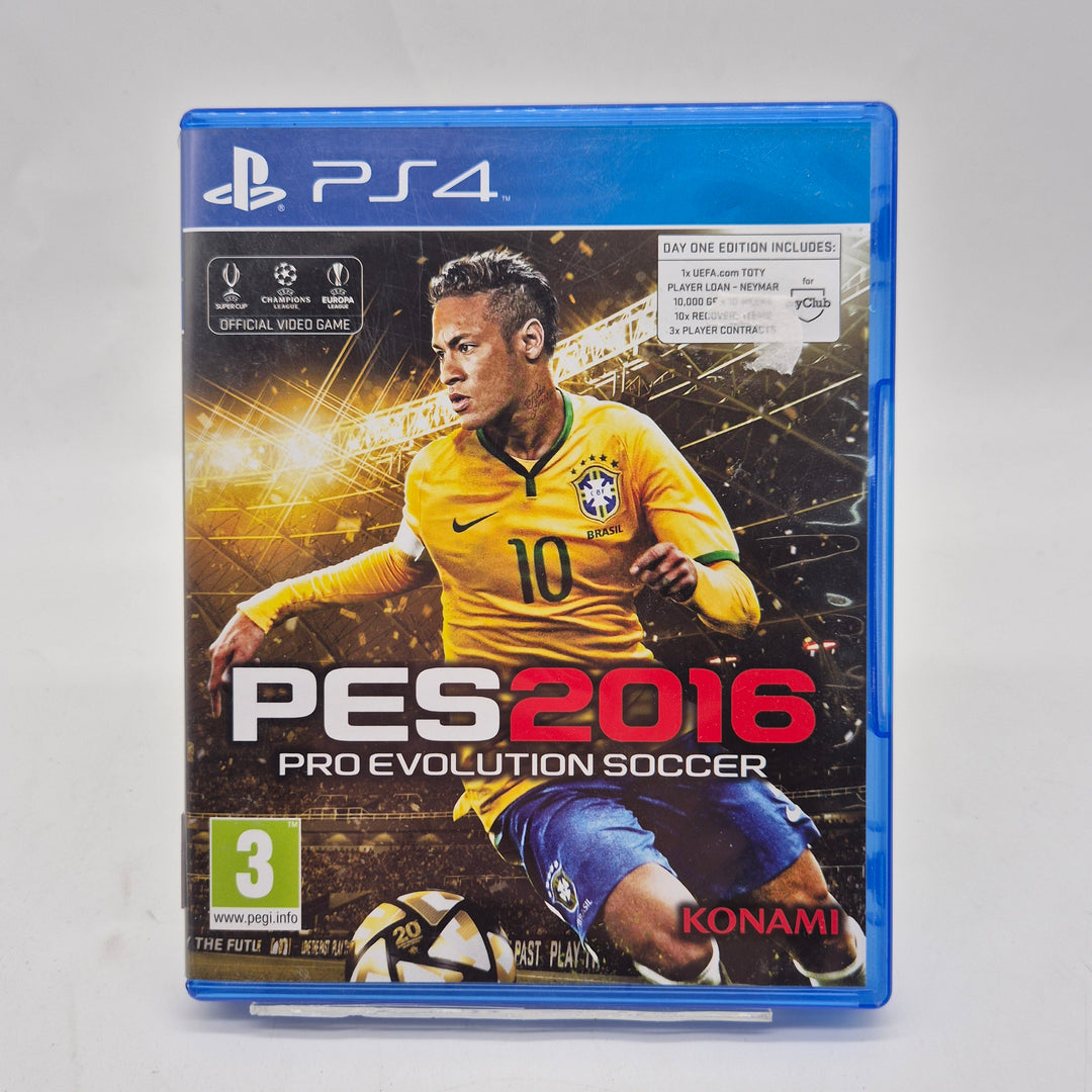 PES 2016 klassiskt fotbollsspel PS4 Konami