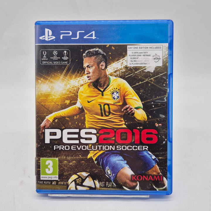 PES 2016 klassiskt fotbollsspel PS4 Konami