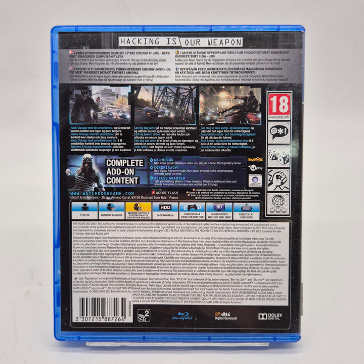 Watch Dogs Complete Edition PS4 begagnat Ubisoft
