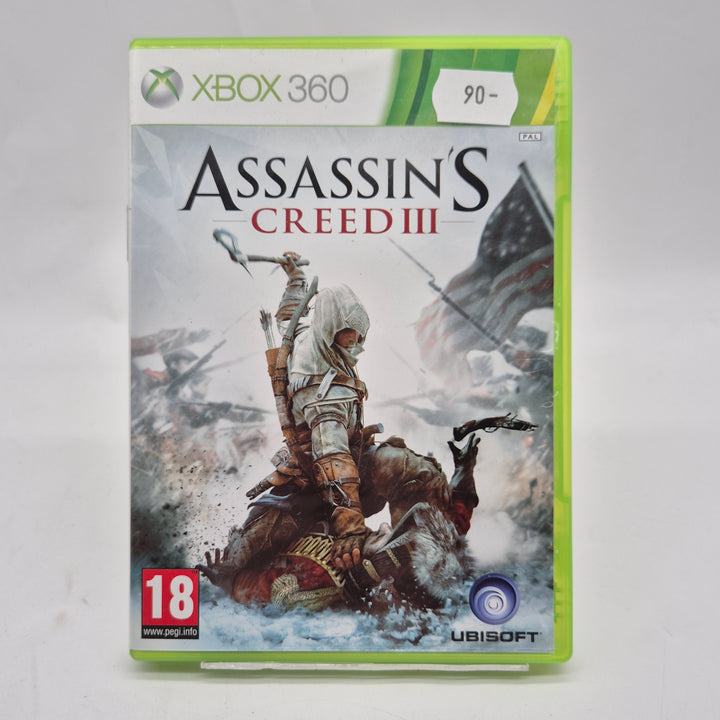 Assassins Creed III Xbox 360 begagnat spel