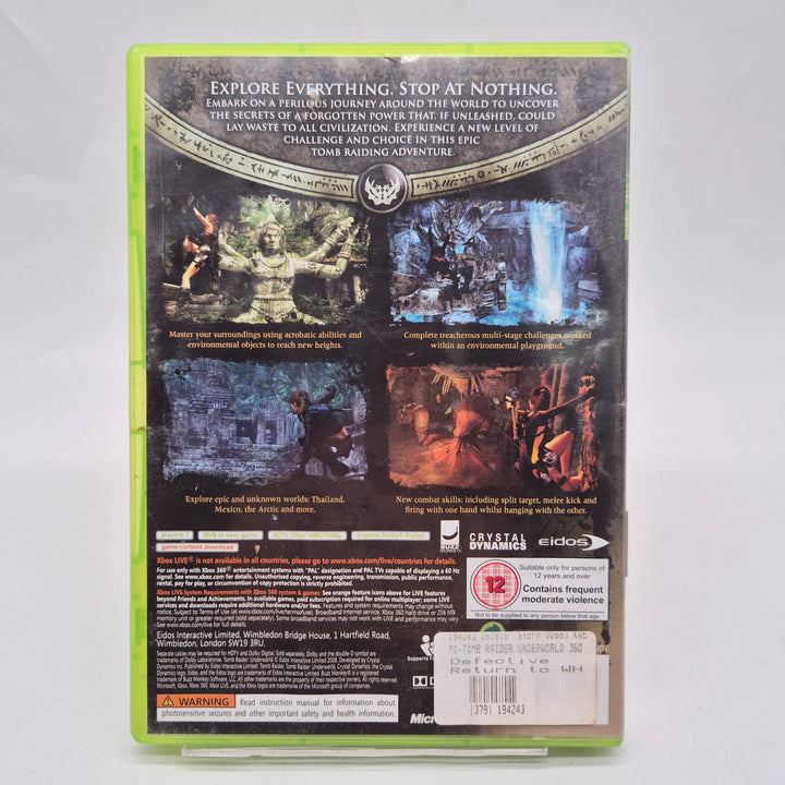 Tomb Raider Underworld Xbox 360 retrospel