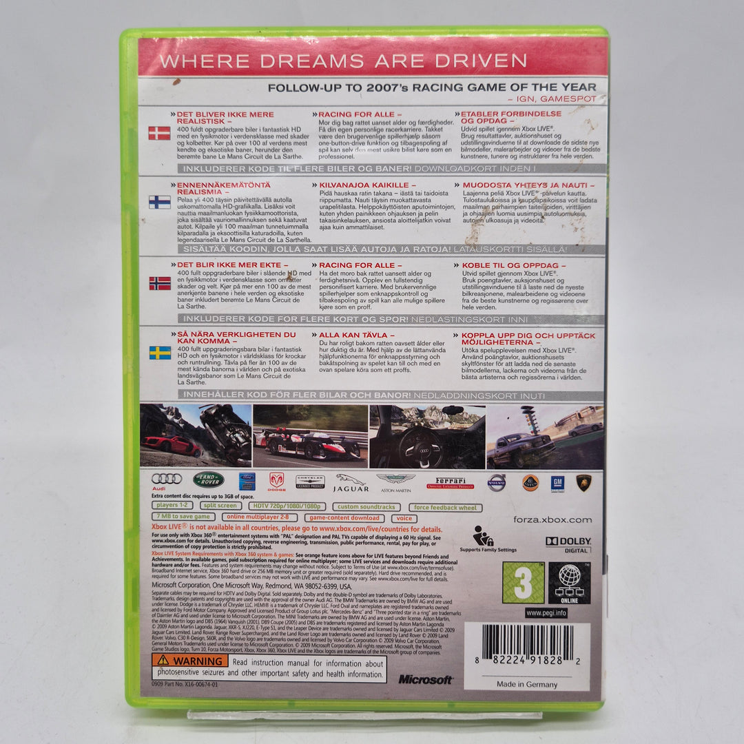 Forza Motorsport 3 Xbox 360 begagnat spel