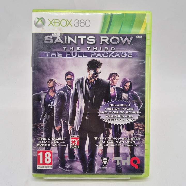 Saints Row The Third Full Package Xbox 360