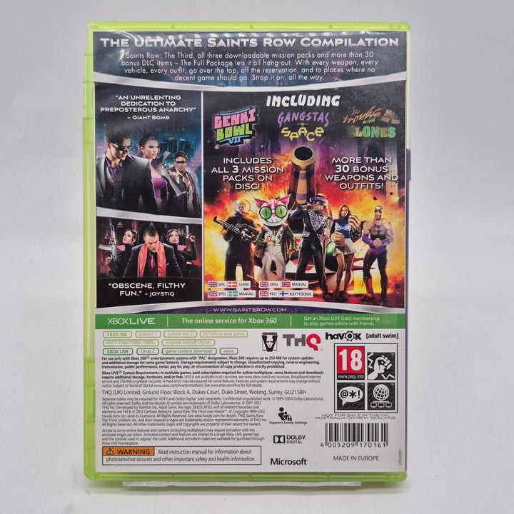 Saints Row The Third Full Package Xbox 360