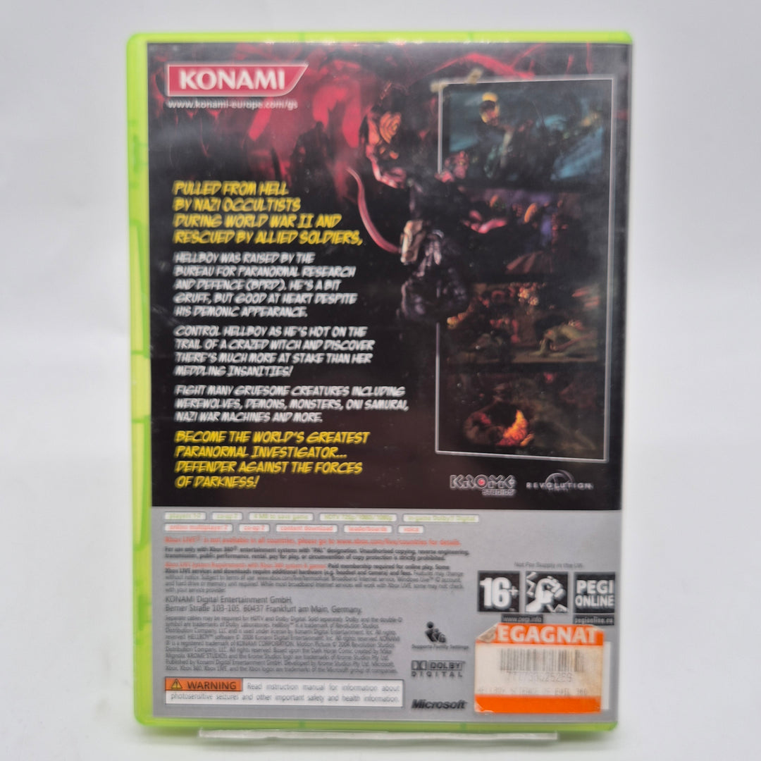 Hellboy The Science of Evil Xbox 360 retrospel