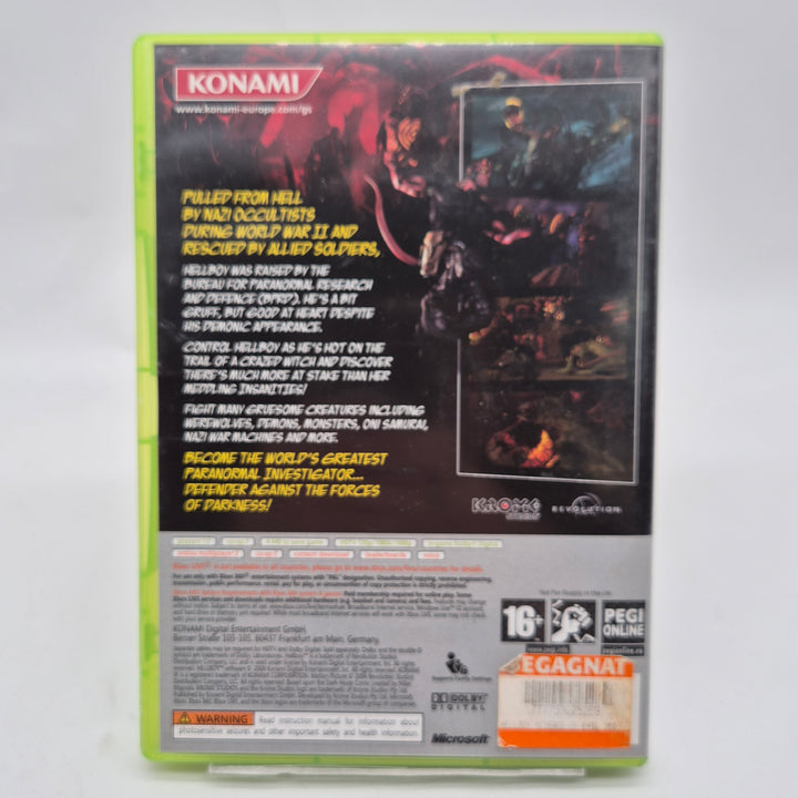 Hellboy The Science of Evil Xbox 360 retrospel