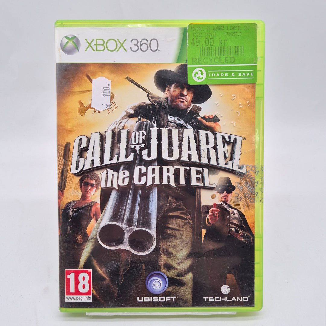 Call of Juarez The Cartel Xbox 360 begagnat