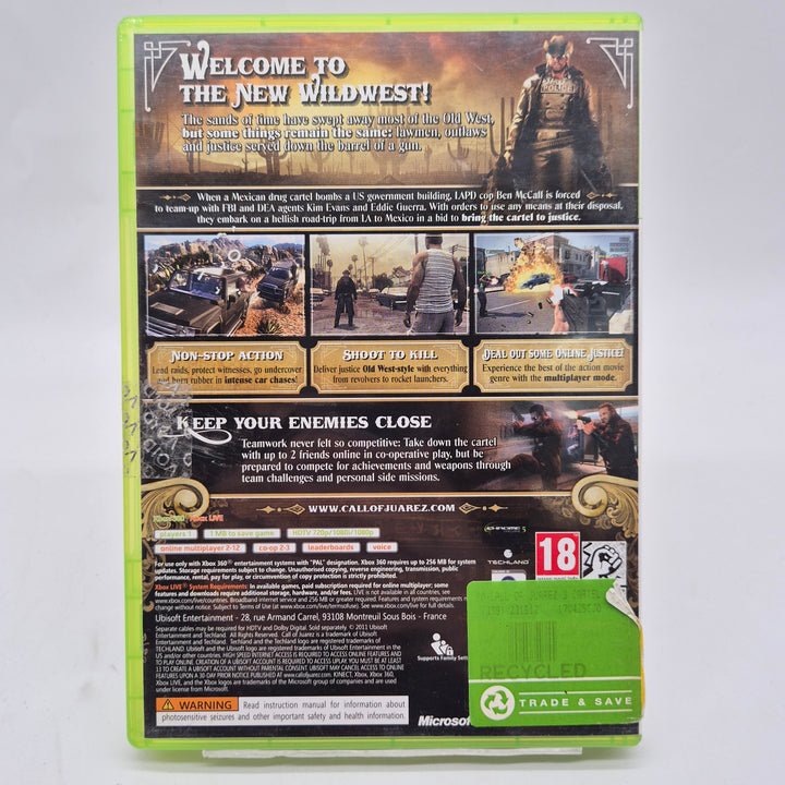 Call of Juarez The Cartel Xbox 360 begagnat