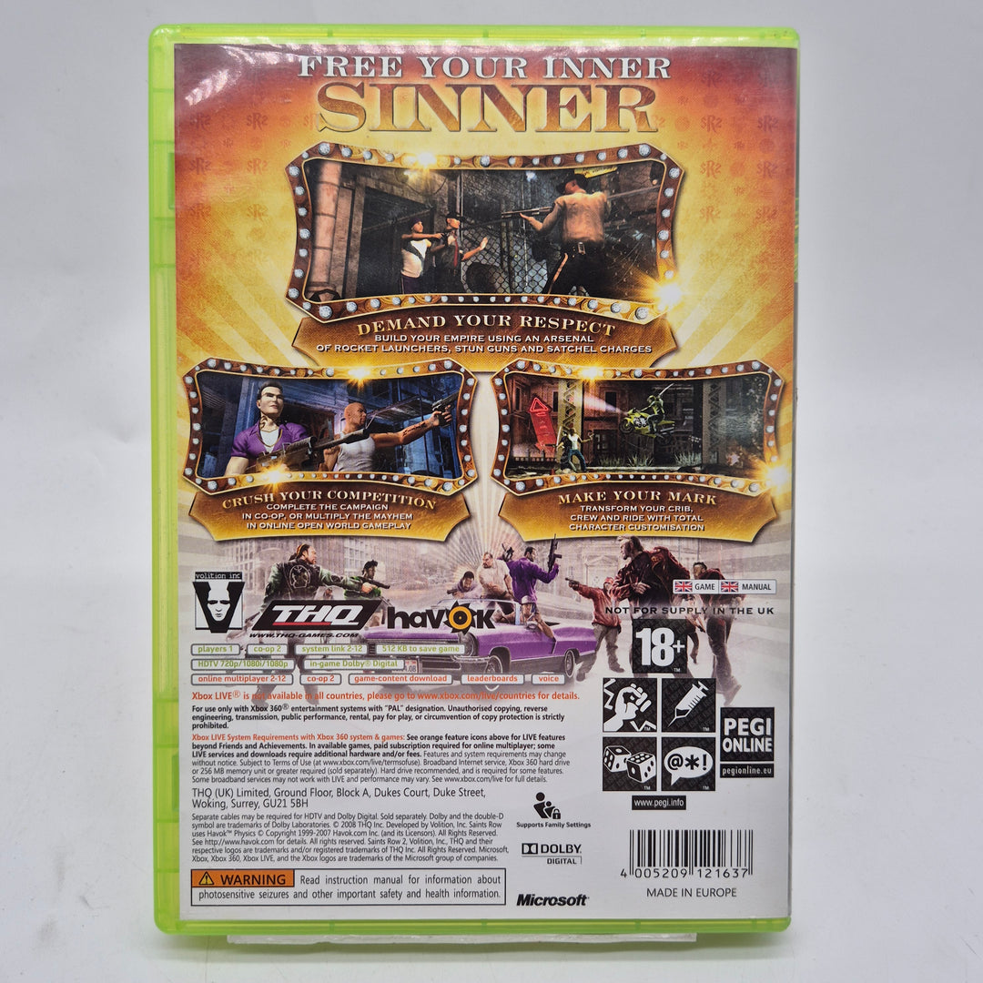 Saints Row 2 Xbox 360 Classics begagnat