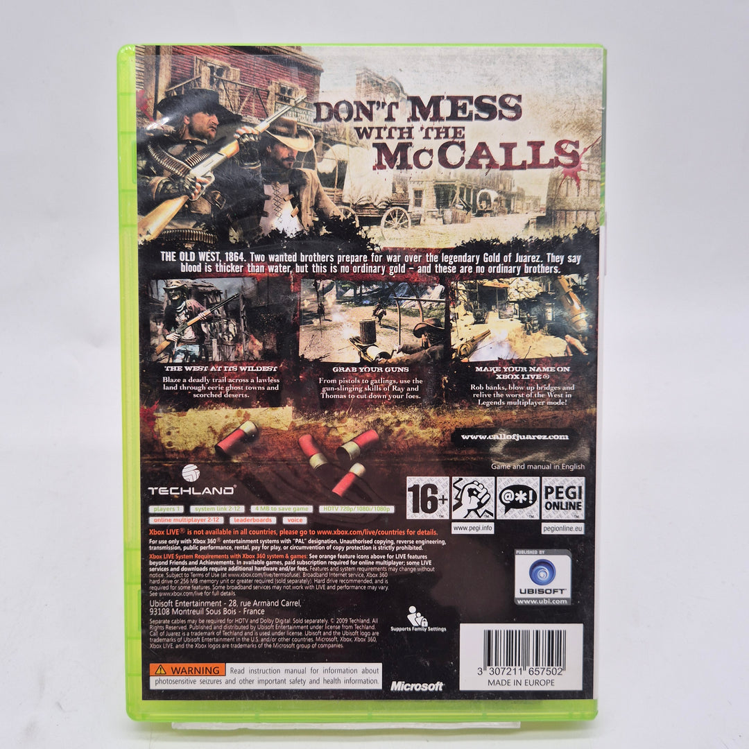 Call of Juarez Bound in Blood Xbox 360 begagnat
