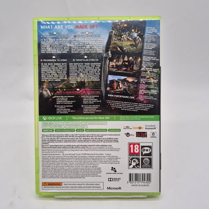 Far Cry 4 Limited Edition Xbox 360 begagnat