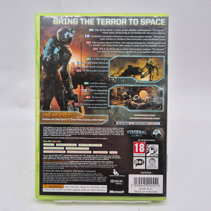 Dead Space 2 skräckspel Xbox 360 begagnat