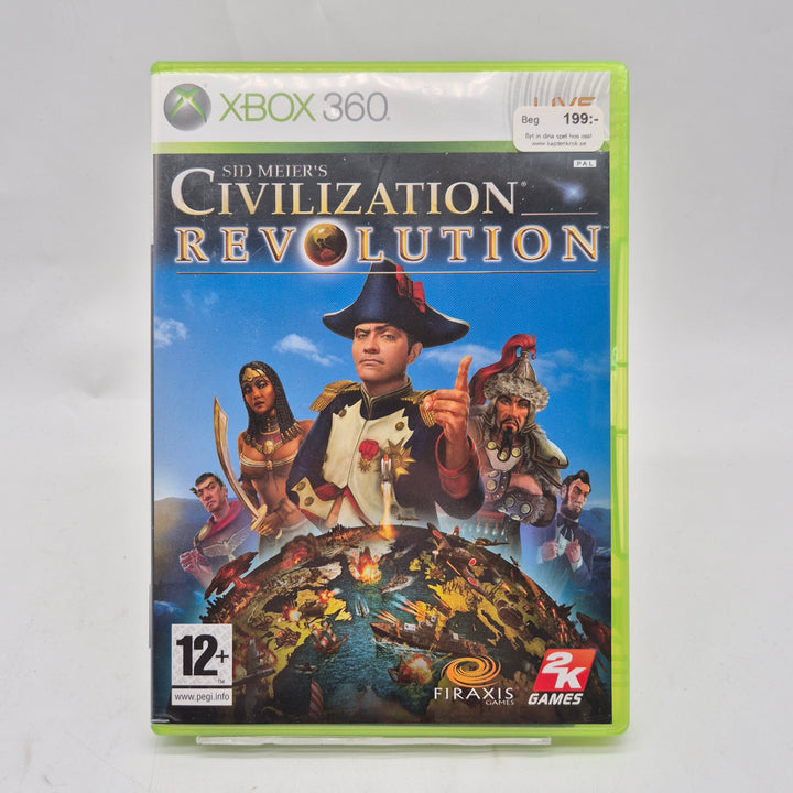 Sid Meiers Civilization Revolution Xbox 360 begagnat