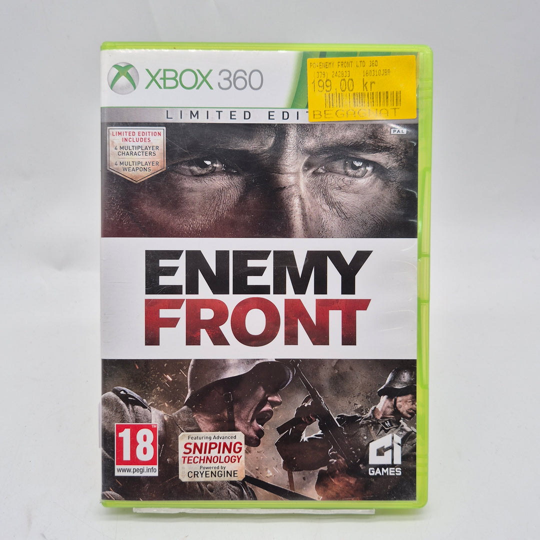 Enemy Front Limited Edition Xbox 360 begagnad