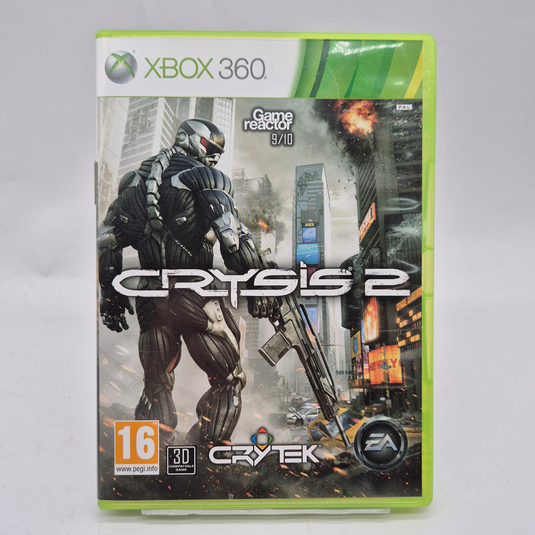 Crysis 2 Xbox 360 klassisk sci fi shooter