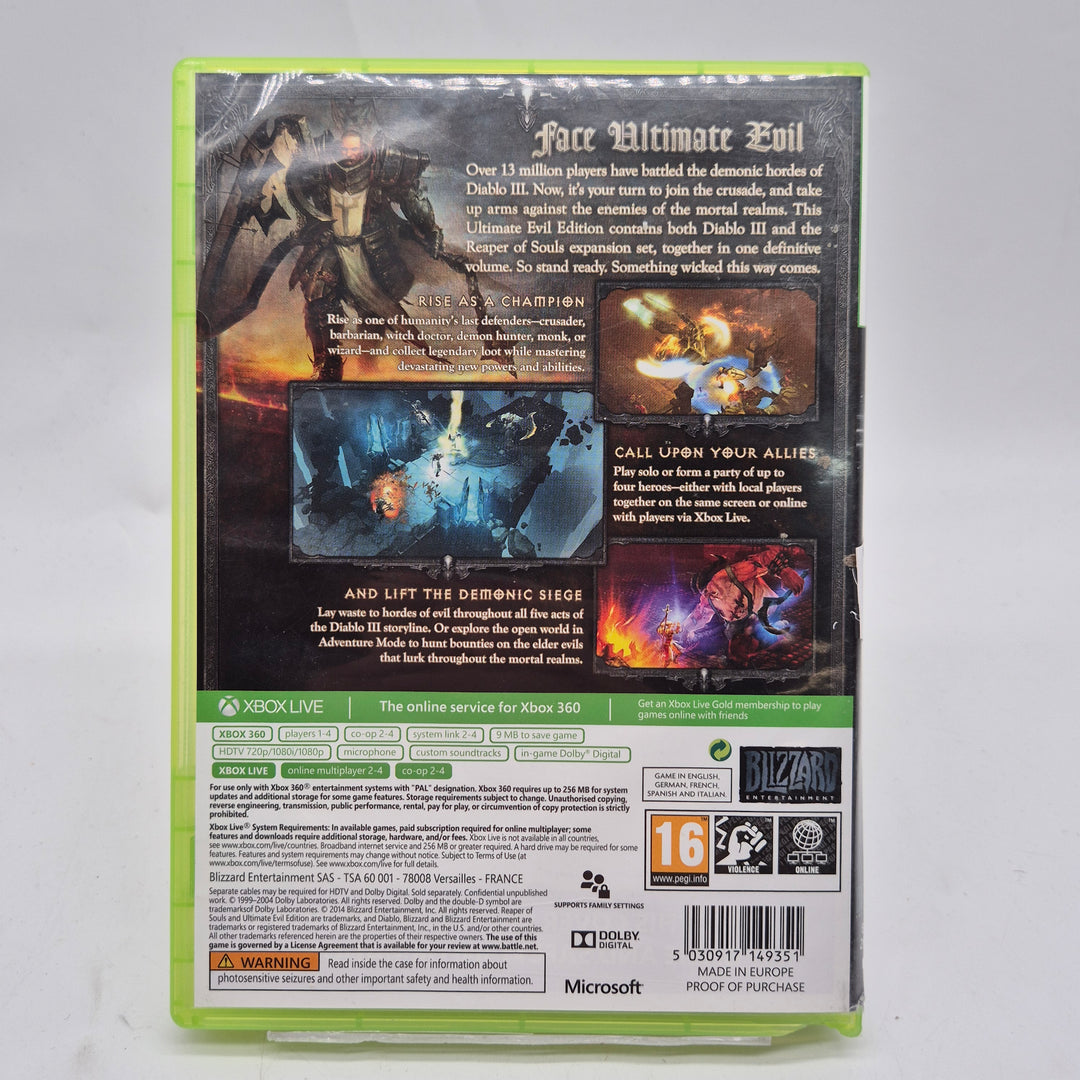 Diablo III Reaper of Souls Xbox 360 begagnad