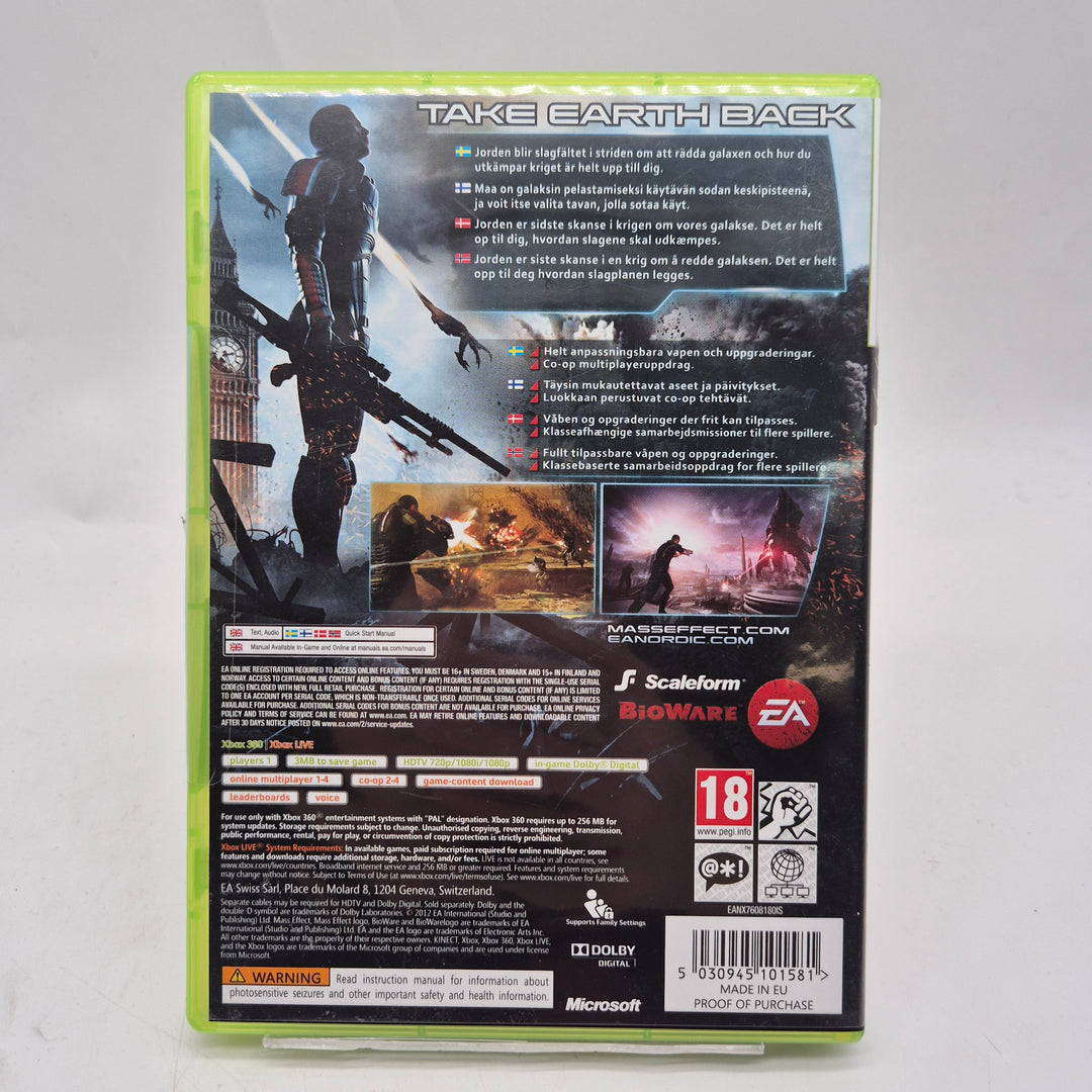 Mass Effect 3 Xbox 360 begagnat spel