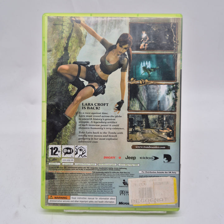 Lara Croft Tomb Raider Legend Xbox 360 retro