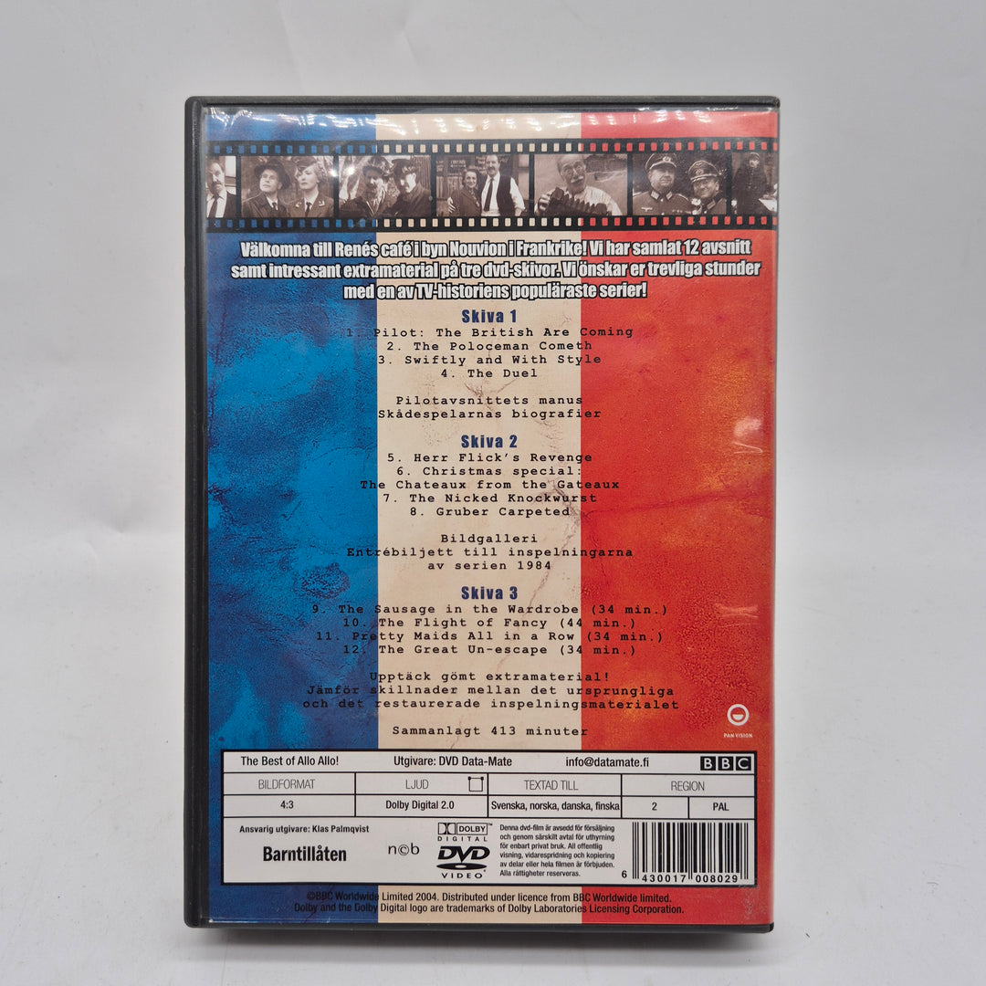 The Best of Allo Allo trippel DVD retro