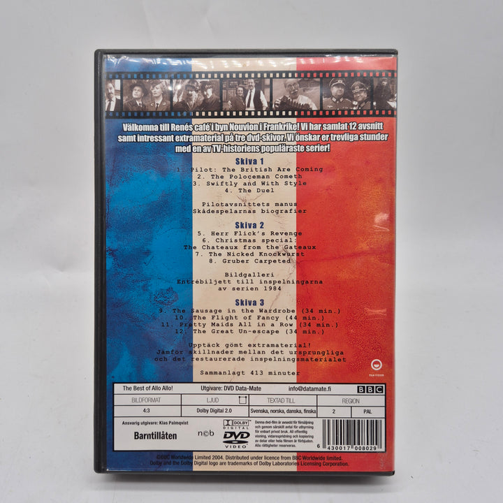 The Best of Allo Allo trippel DVD retro