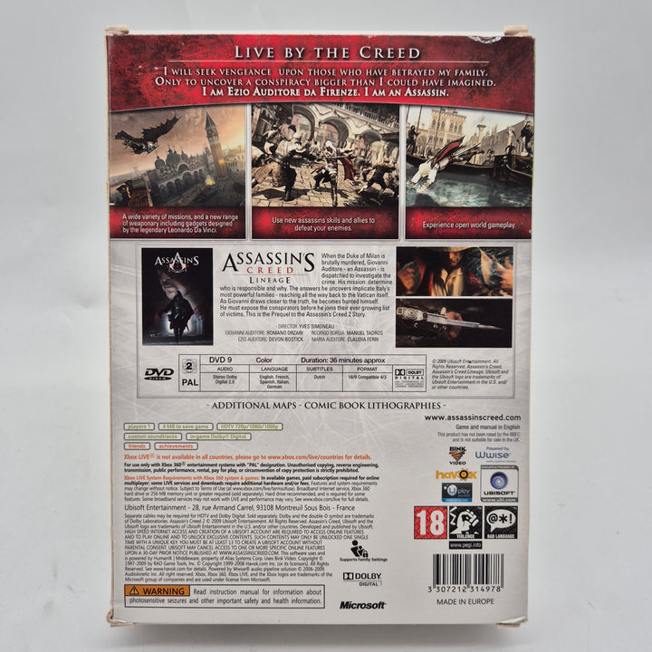 Assassin’s Creed II Special Film Edition Xbox 360
