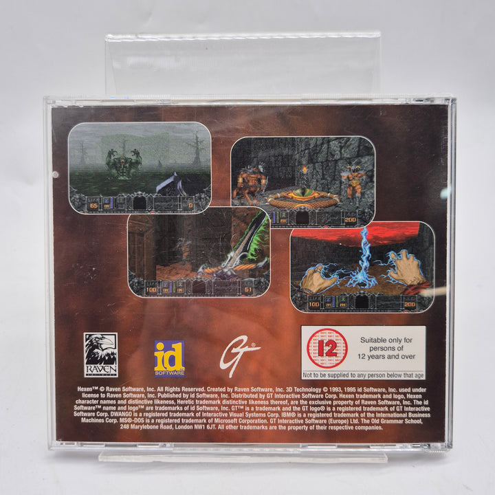 Hexen Beyond Heretic retro PC spel CD-ROM