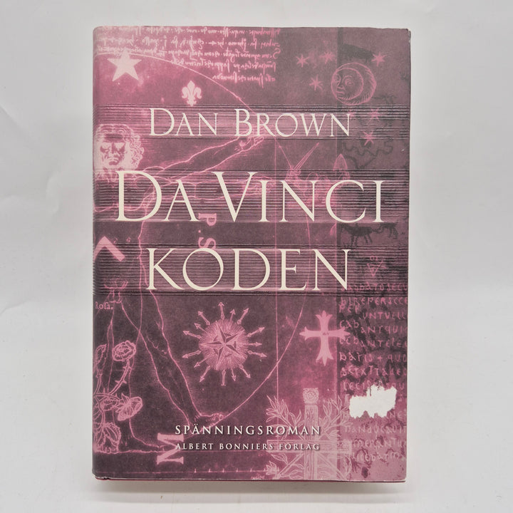 Da Vinci-koden inbunden svensk thrillerklassiker