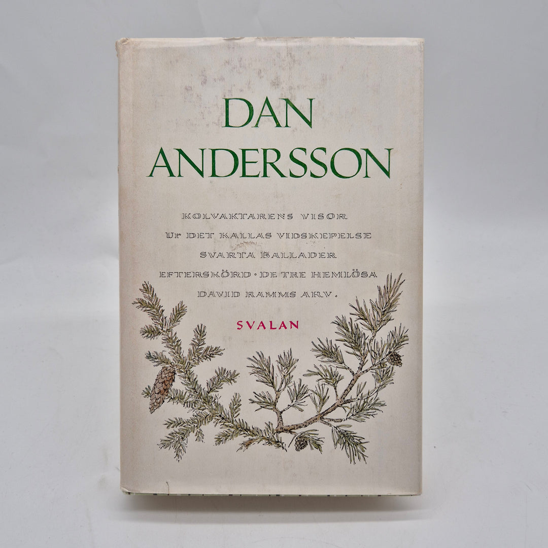 Dan Andersson samlingsvolym Bonniers retro bok