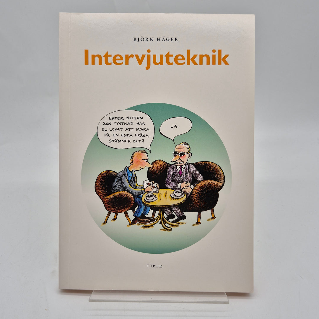 Intervjuteknik fackbok för journalister Liber
