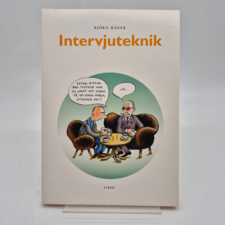 Intervjuteknik fackbok för journalister Liber