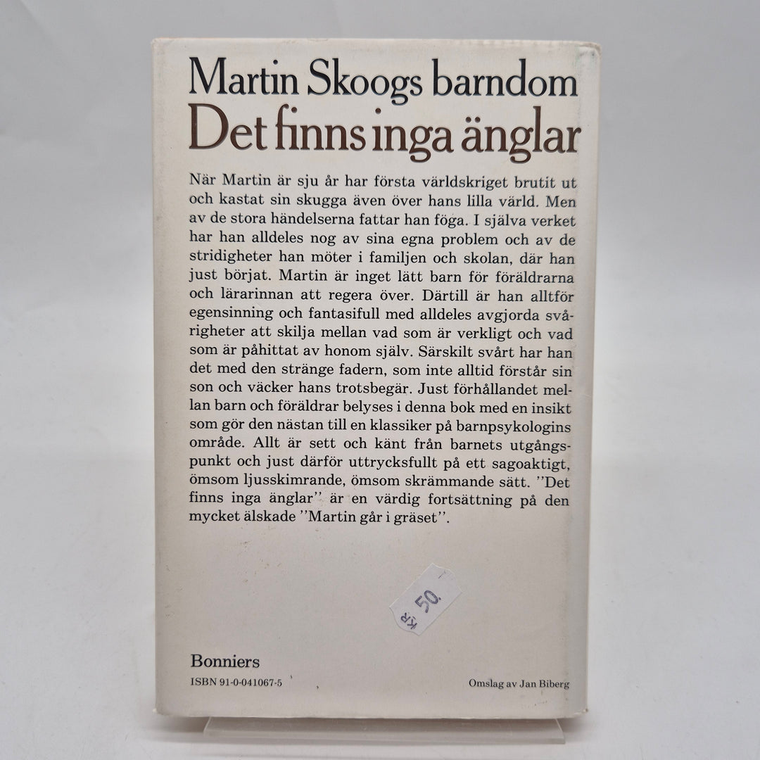 Det finns inga änglar bok retro Bonniers