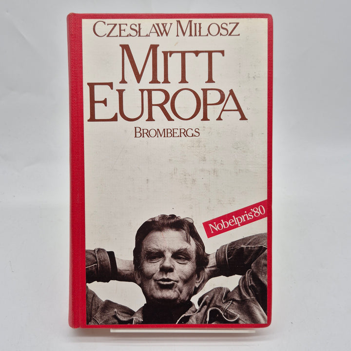 Mitt Europa Czeslaw Milosz retro inbunden bok