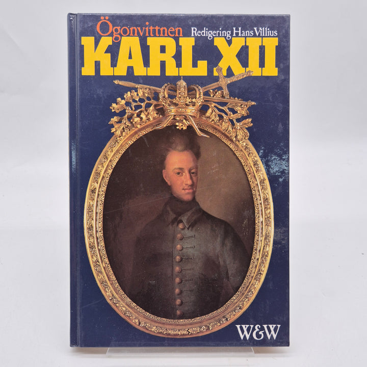 Ögonvittnen Karl XII historisk bok inbunden